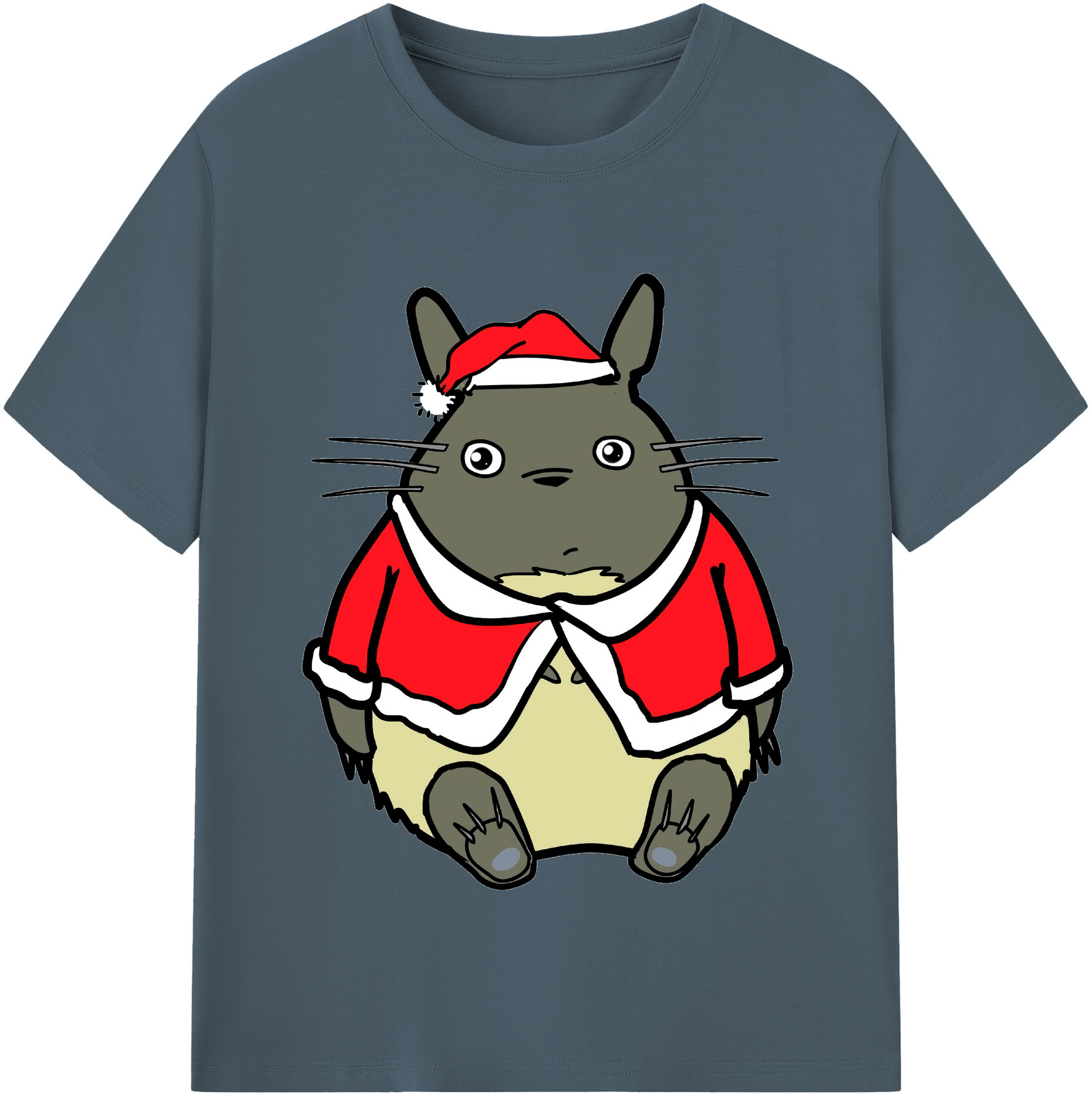 （画像用） となりのトトロ 草壁メイ 草壁サツキ My Neighbor Totoro Satsuki Kusakabe Mei Kusakabe 綿100％半袖Tシャツ（フロントプリント）